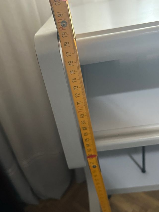 Mesa estudio/ordenador gris