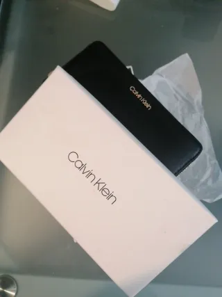 Portafoglio Calvin Klein nero