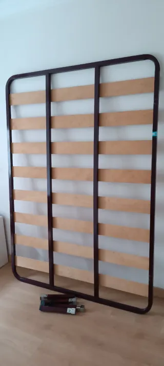 Somier 135x190 Metal y Madera