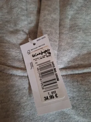 Sudadera Gap gris niño