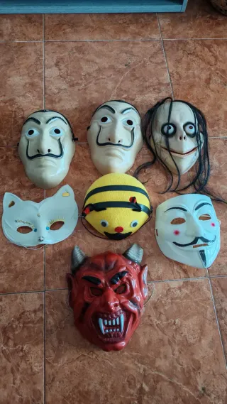 Lote Máscaras Disfraz