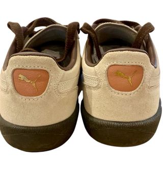 Zapatilla Puma Palermo Mujer Beige/Marrón