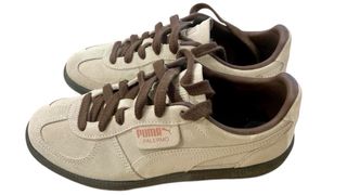 Zapatilla Puma Palermo Mujer Beige/Marrón