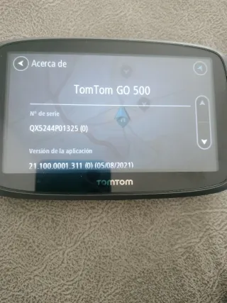GPS TOMTOM GO-500 de 5 pulgadas