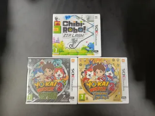 🇪🇸 Nuevo! Yo-Kai Watch 2 & Chibi Robo 3DS