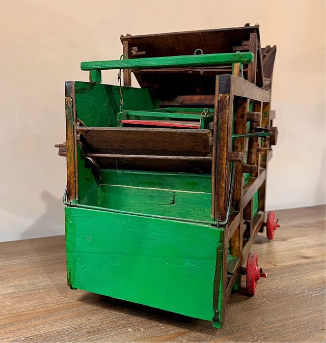 Antigua maqueta trilladora Ajuria Nº7 Vitoria