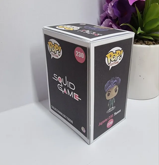 Thanos figura el juego del calamar 