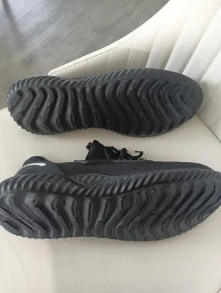 Zapatillas punta de acero negras