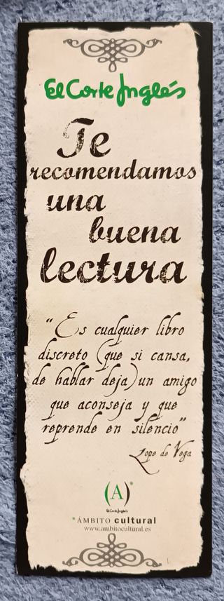 Punto de libro Fin David Monteagudo