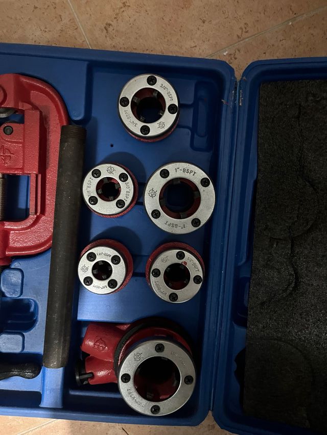 Kit filiera manuale BSPT 1/4 - 1 1/4