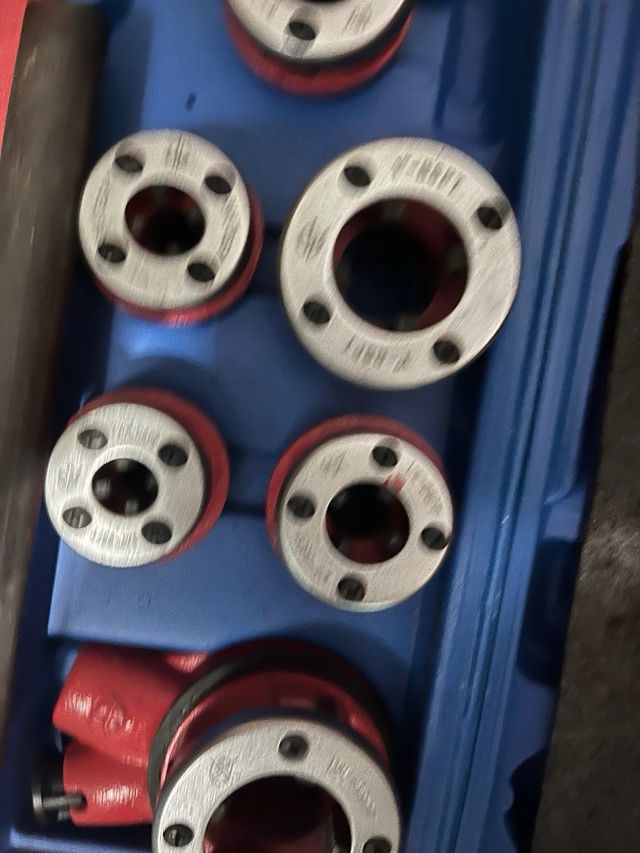 Kit filiera manuale BSPT 1/4 - 1 1/4