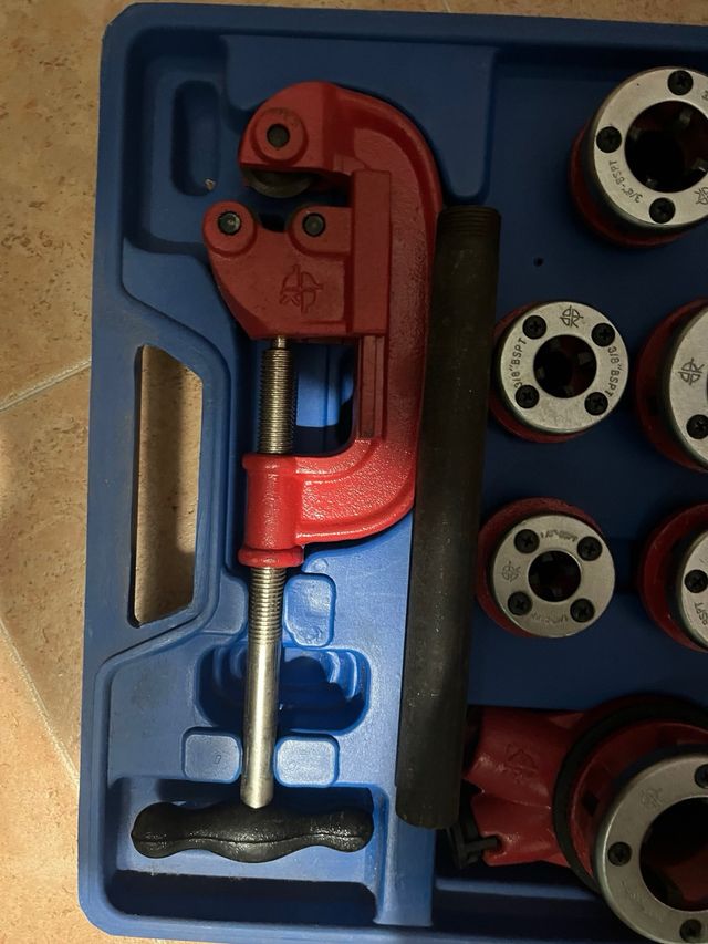 Kit filiera manuale BSPT 1/4 - 1 1/4