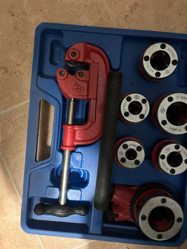 Kit filiera manuale BSPT 1/4 - 1 1/4