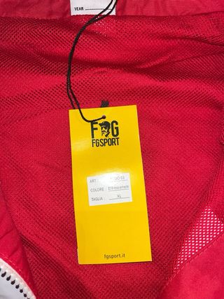 Tuta Frankie Garage Rossa e Grigia