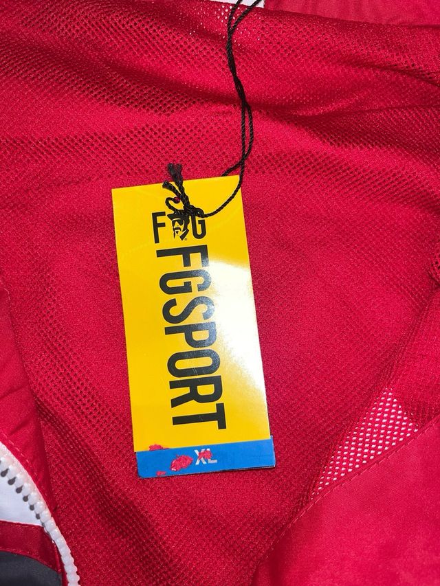 Tuta Frankie Garage Rossa e Grigia