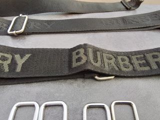 Lote 2 Correas Bolso Burberry Negras