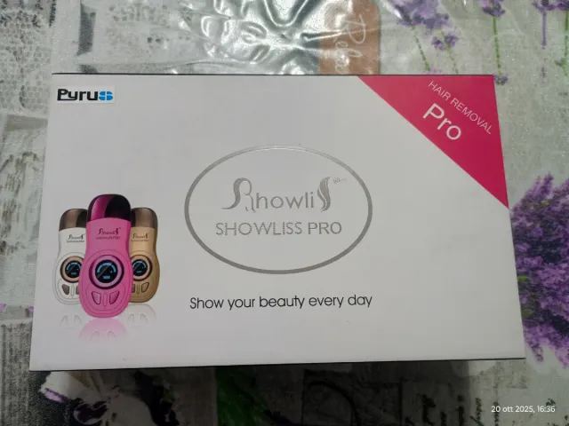 Epilatore termico showliss Pro Luce Pulsata