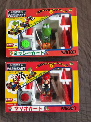Super Mario Kart Teledirigidos Nikko Yoshi y Mario