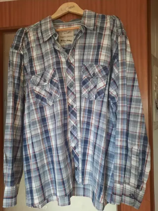 Set di 3 camicie da uomo blu