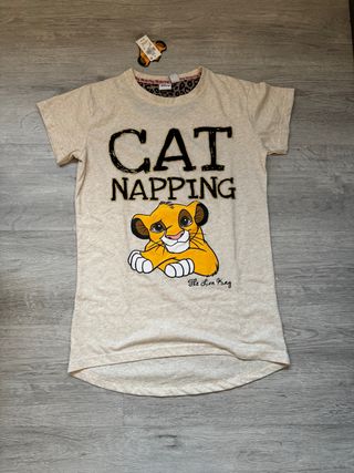 Camiseta El Rey León Disney con etiqueta