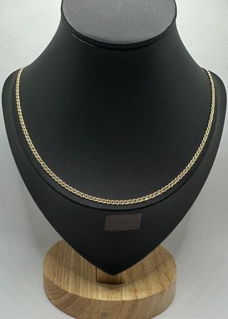 Cadena Ojo de Perdiz de oro 18k, 2.33 g, 45 cm.