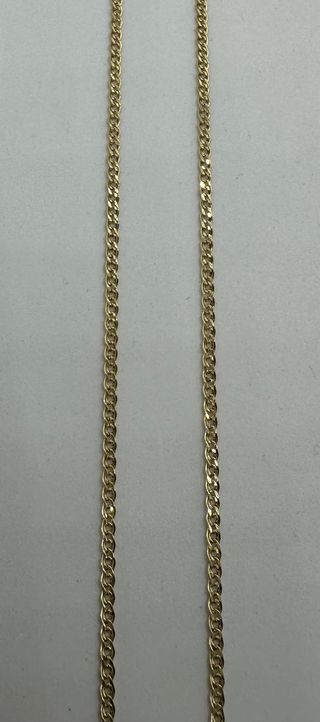 Cadena Ojo de Perdiz de oro 18k, 2.33 g, 45 cm.