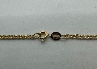 Cadena Ojo de Perdiz de oro 18k, 2.33 g, 45 cm.