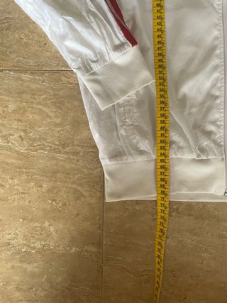 Adidas chaqueta blanca vintage sportswear