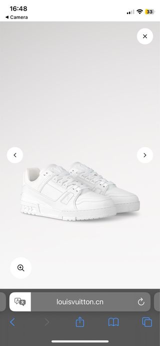 Zapatillas Louis Vuitton Blancas
