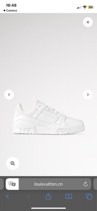 Zapatillas Louis Vuitton Blancas