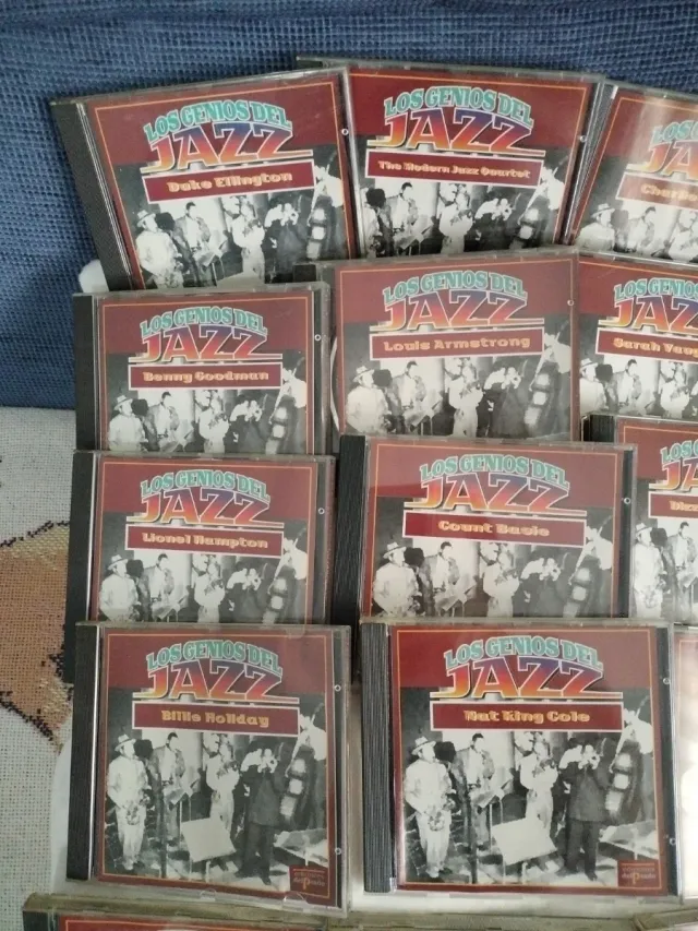 CDs de Jazz: Colección Leyendas del Jazz