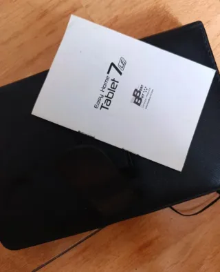 Tablet con Teclado Negro