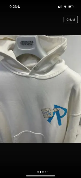 Sudadera Represent Blanca