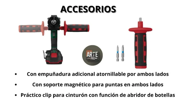 Taladro Atornillador Percutor Parkside