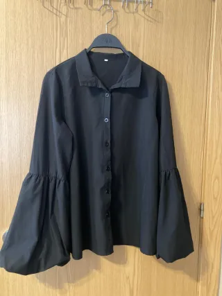 Camisa mangas abullonadas