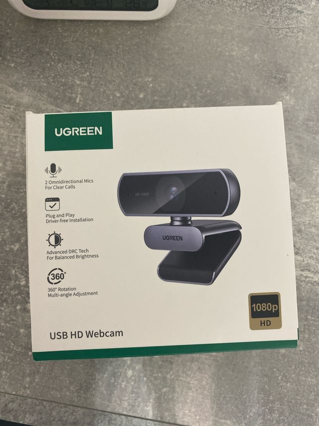UGREEN Cámara Web USB HD 1080p