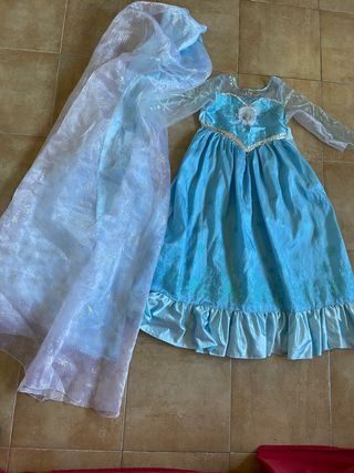 Disfraz Frozen Elsa Talla 10-11 años