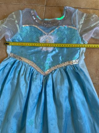 Disfraz Frozen Elsa Talla 10-11 años