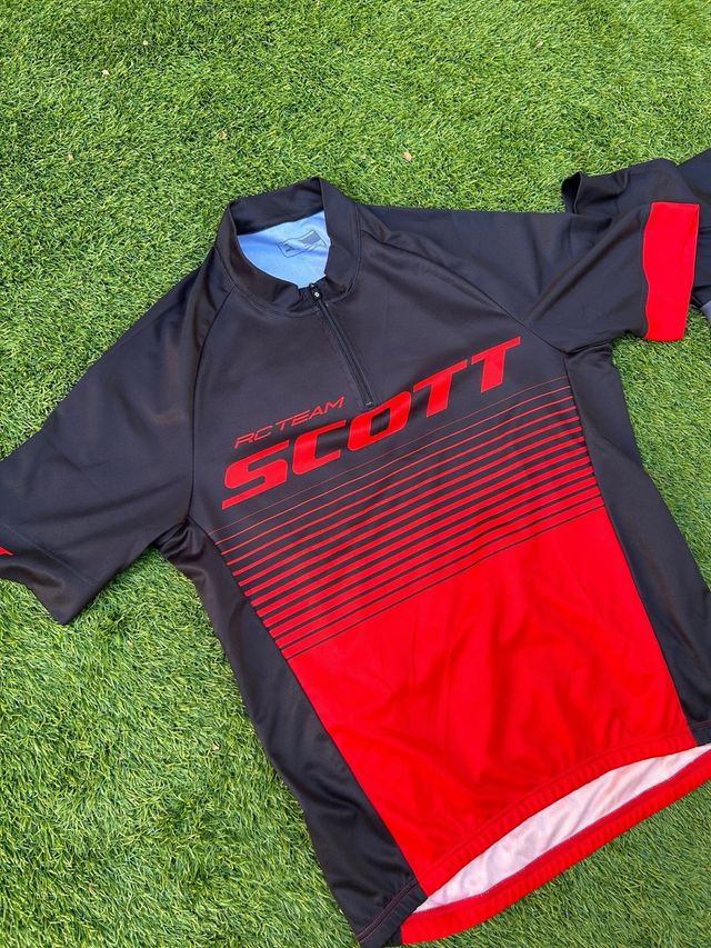 2 Maillots Scott Ciclismo Talla L