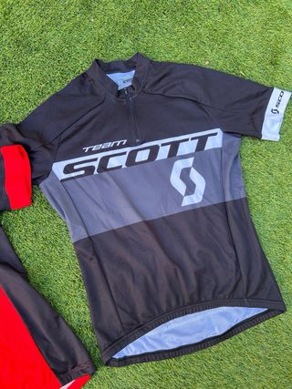 2 Maillots Scott Ciclismo Talla L