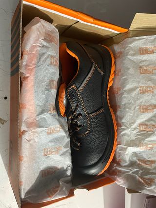Botas de seguridad MPL negras y naranjas