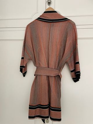 Chaqueta larga rayas fiesta