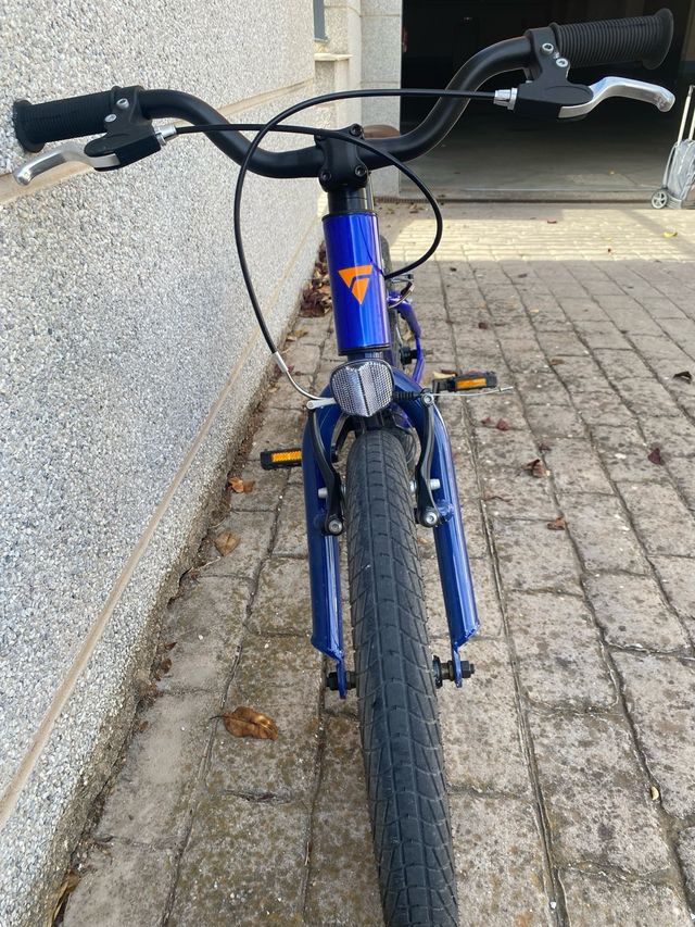 Bicicleta infantil 18 pulgadas azul, discovery