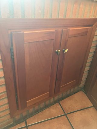 Puertas de madera para cocina