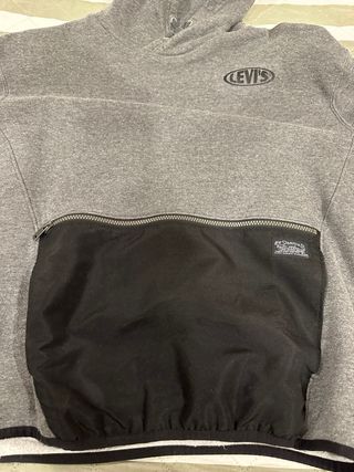 Sudadera con capucha Levi's gris