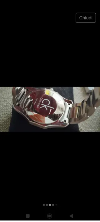 Orologio Calvin Klein Uomo Mai Usato
