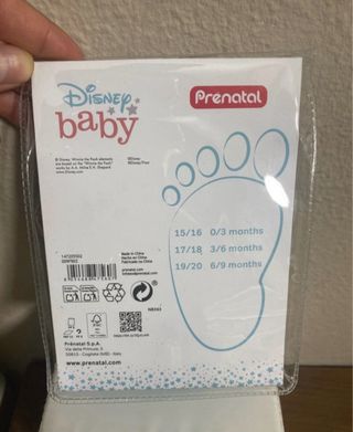 Zapatos Bebé Disney Mickey Mouse Azul Talla 18