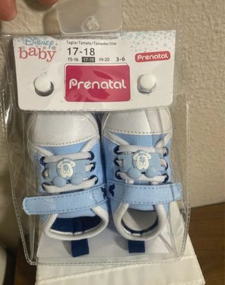 Zapatos Bebé Disney Mickey Mouse Azul Talla 18