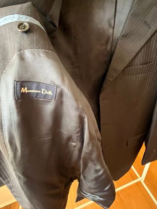 Traje de caballero negro