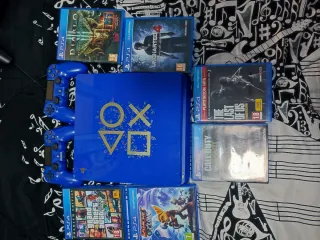 Consola PS4 (PlayStation 4) Azul